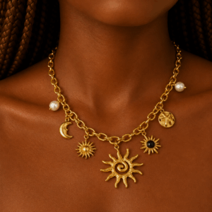 N063 stainless-steel-charm-necklace