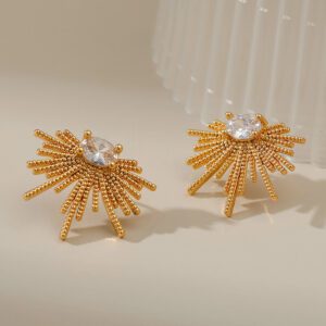 E056 stainless steel earrings