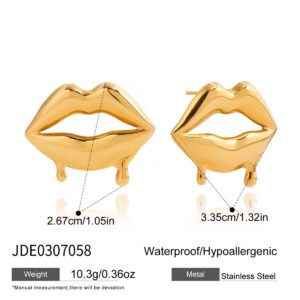 Lips-earrings-E088